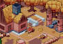 do isometric pixel art tilemap, props isometric pixel art building, environments